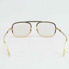 Gucci GG1250S 001 Gold Metal Aviator Eyeglasses