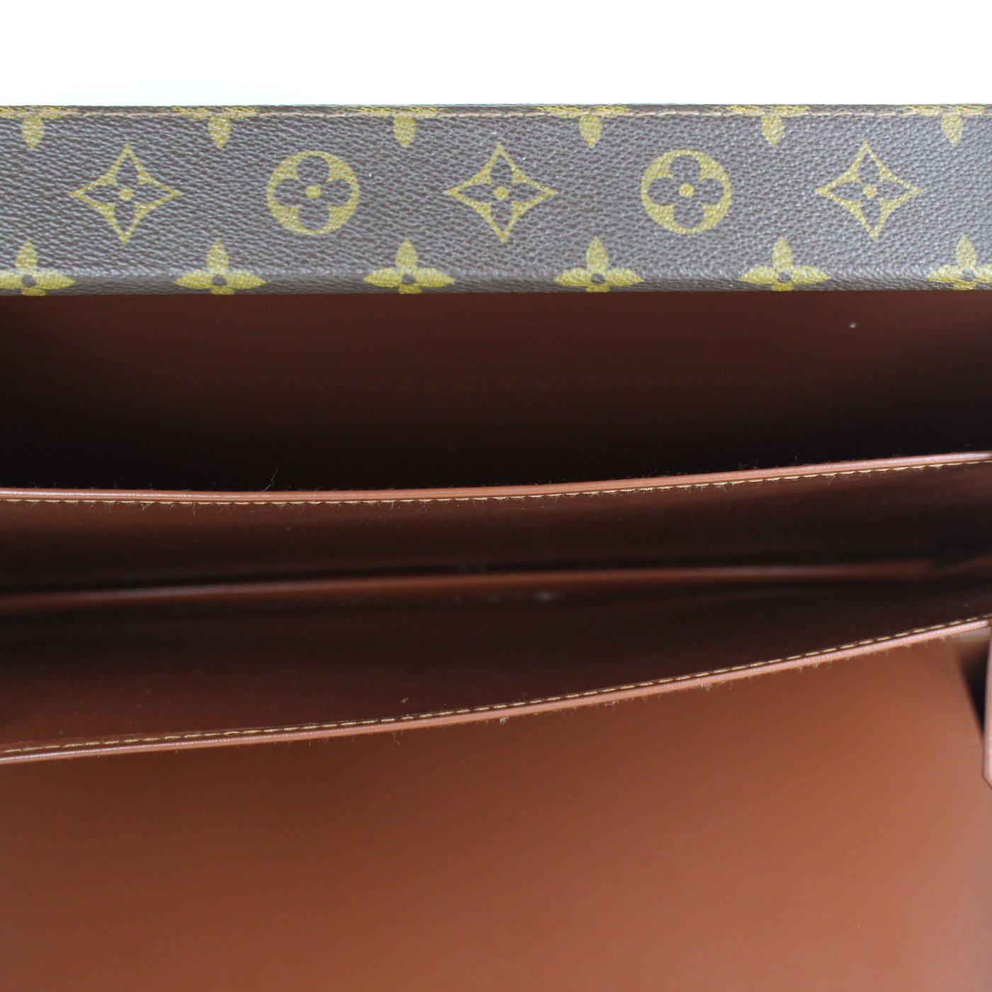Louis Vuitton Monogram Canvas President Classeur Briefcase