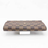 Authentic Louis Vuitton Brown Damier Trifold Wallet