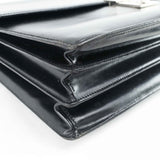 GUCCI Black Leather Business bag