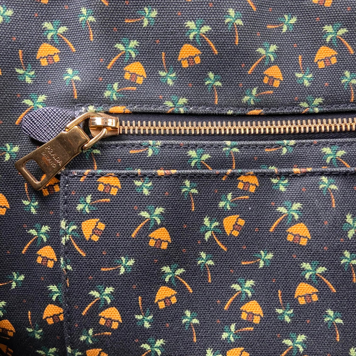 Prada Canapa St. Palma Limited Edition Tote Bag