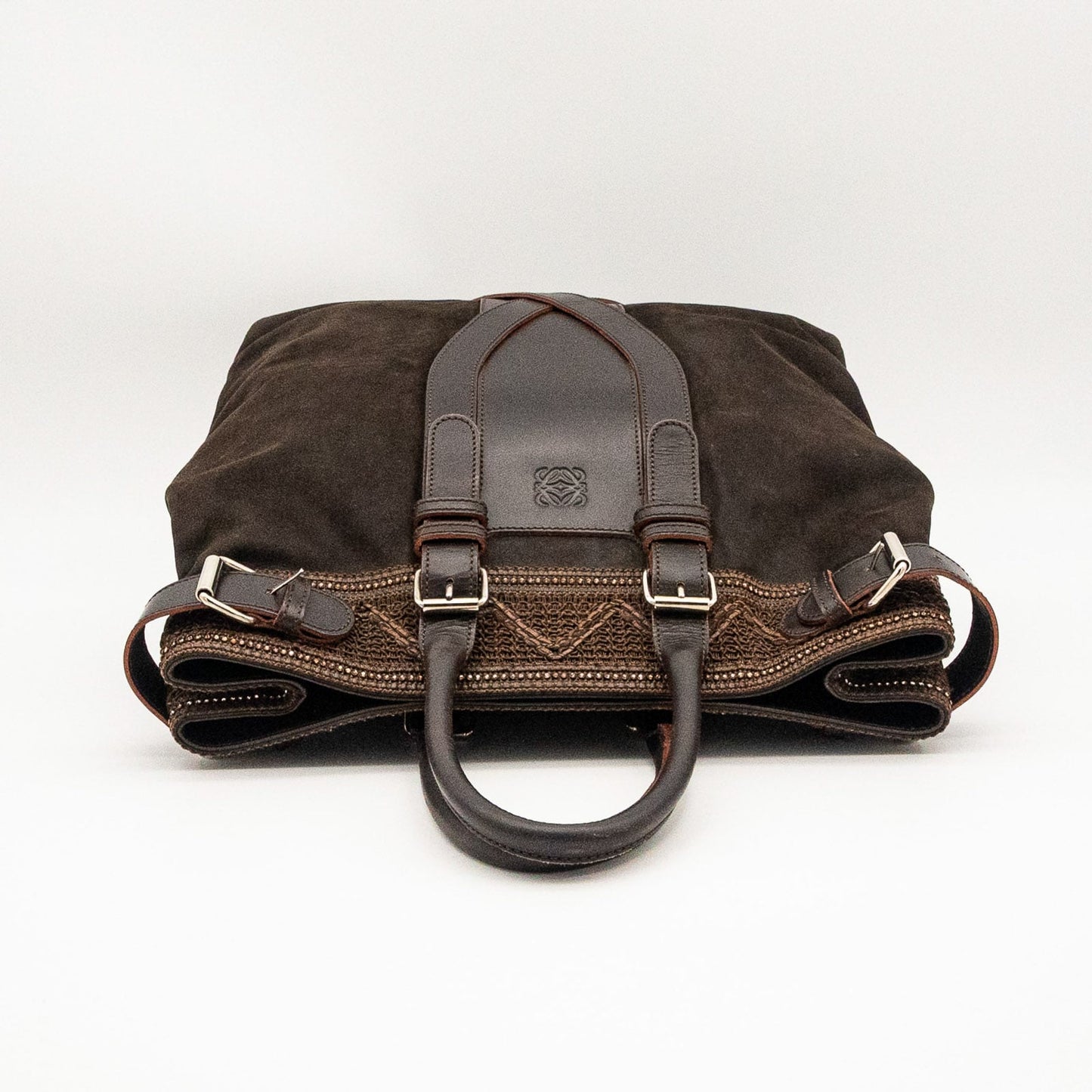 Loewe Limited Edition Paseo Suede Tote – 160th Anniversary Collection