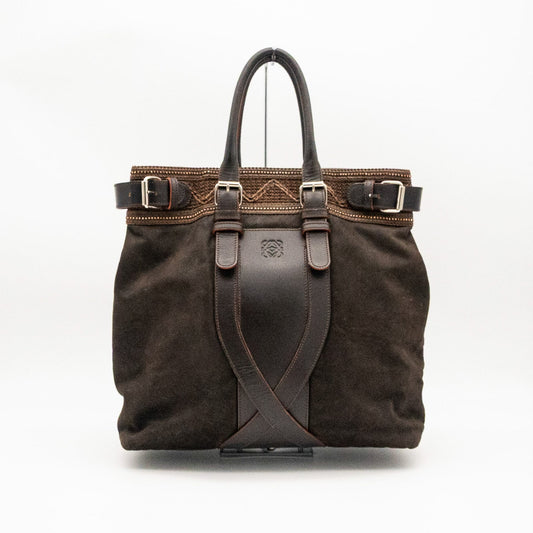 Loewe Limited Edition Paseo Suede Tote – 160th Anniversary Collection