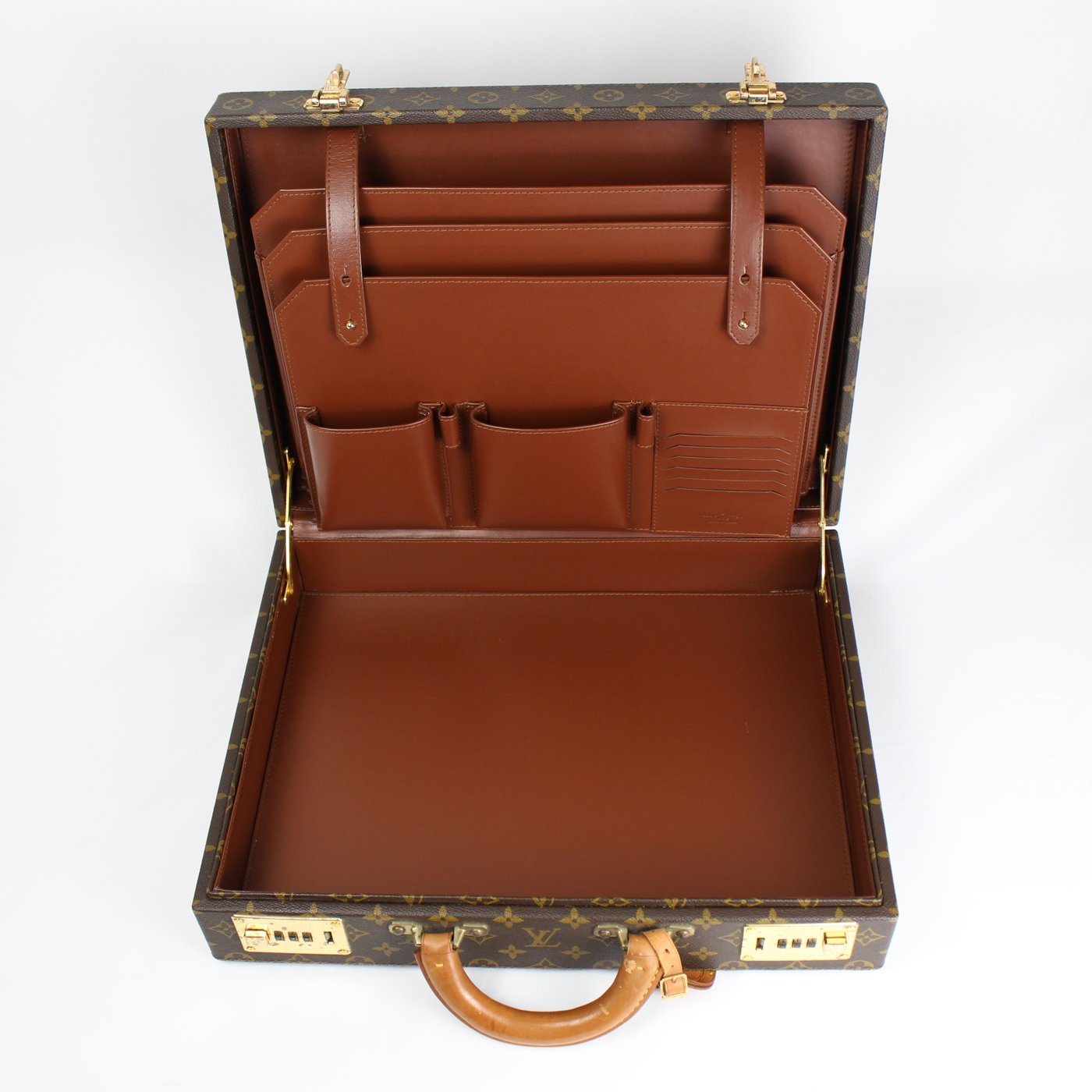 Louis Vuitton Monogram Canvas President Classeur Briefcase