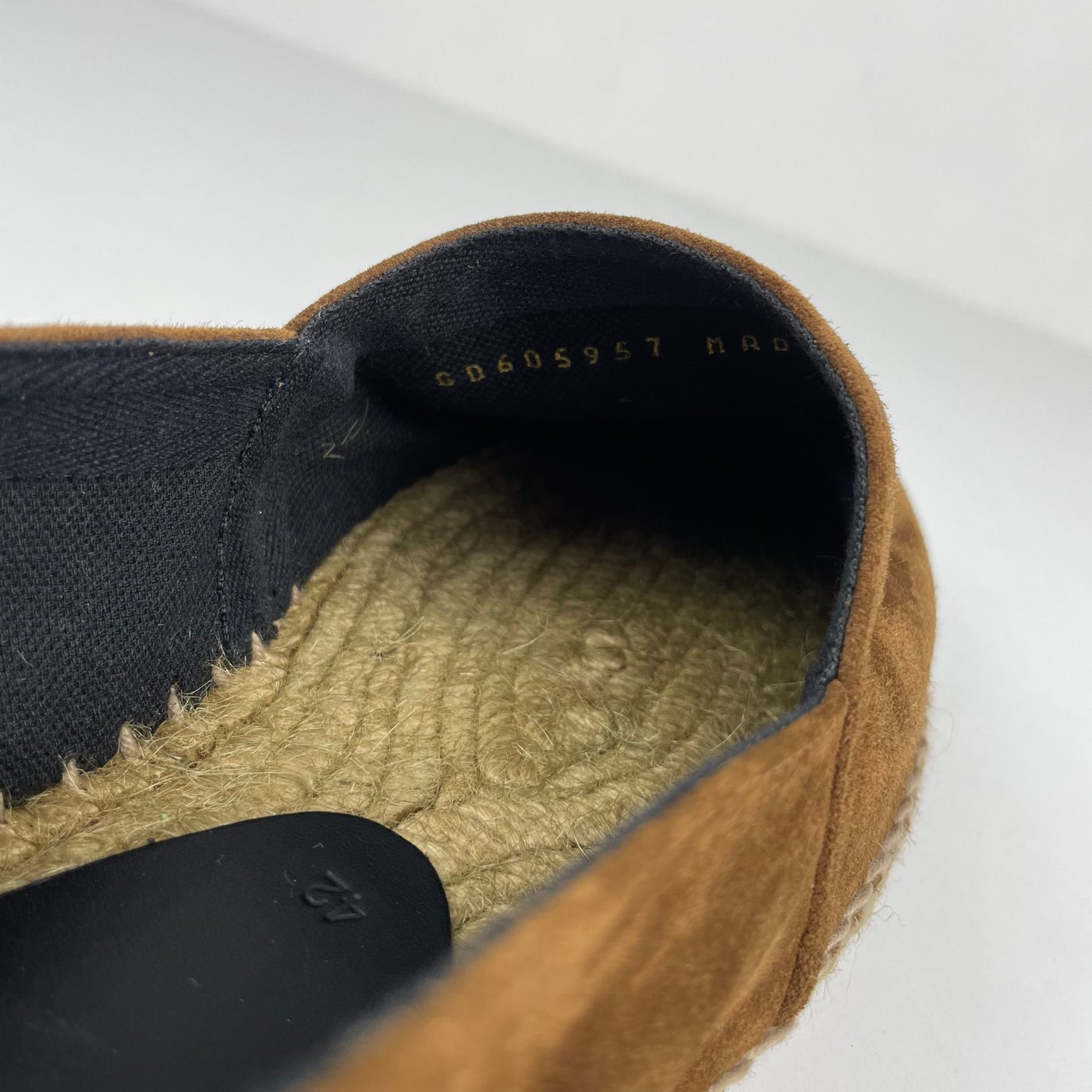 Yves Saint Laurent - Suede espadrilles