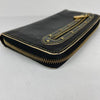 Louis Vuitton Suhali Leather Zippy Wallet Black