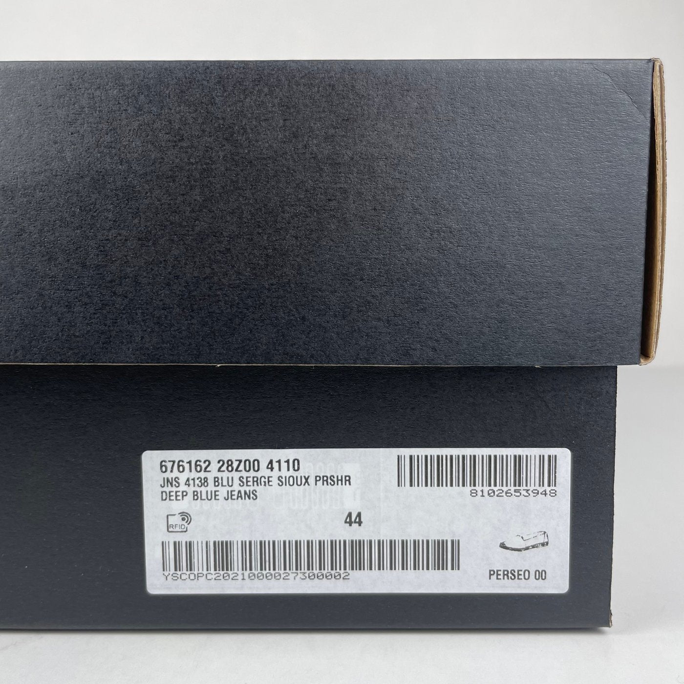 Yves Saint Laurent logo-embroidered denim espadrilles