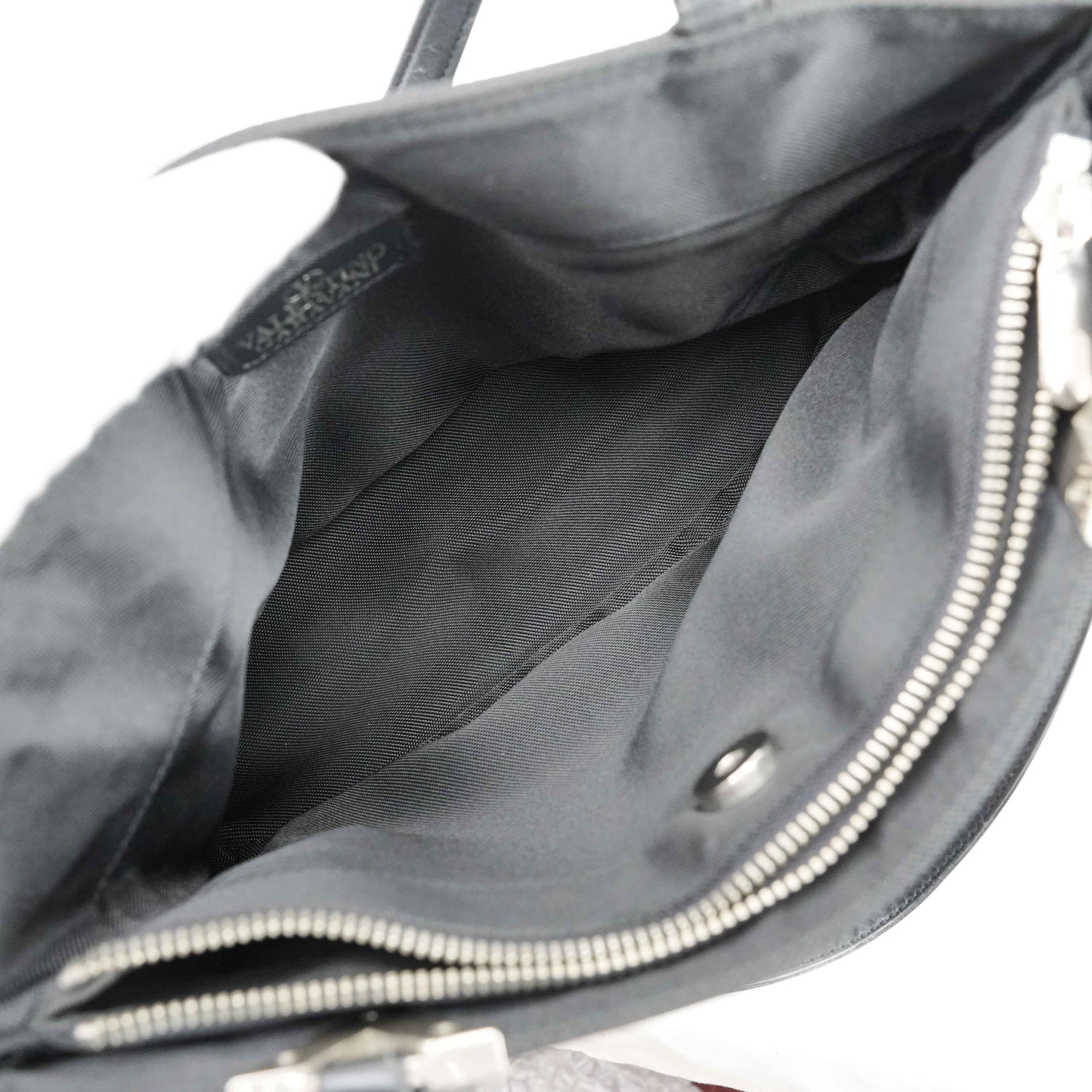 Valentino Garavani - Black Nylon & Leather Trimmed Tote Bag - Made in Italy