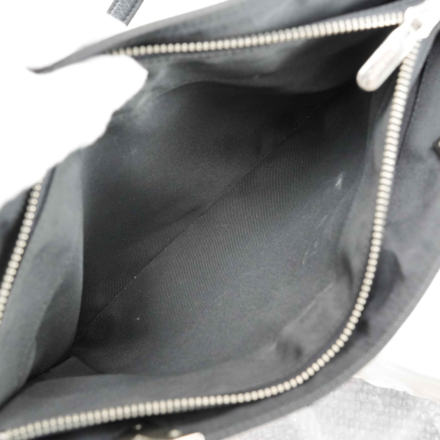 Valentino Garavani - Black Nylon & Leather Trimmed Tote Bag - Made in Italy