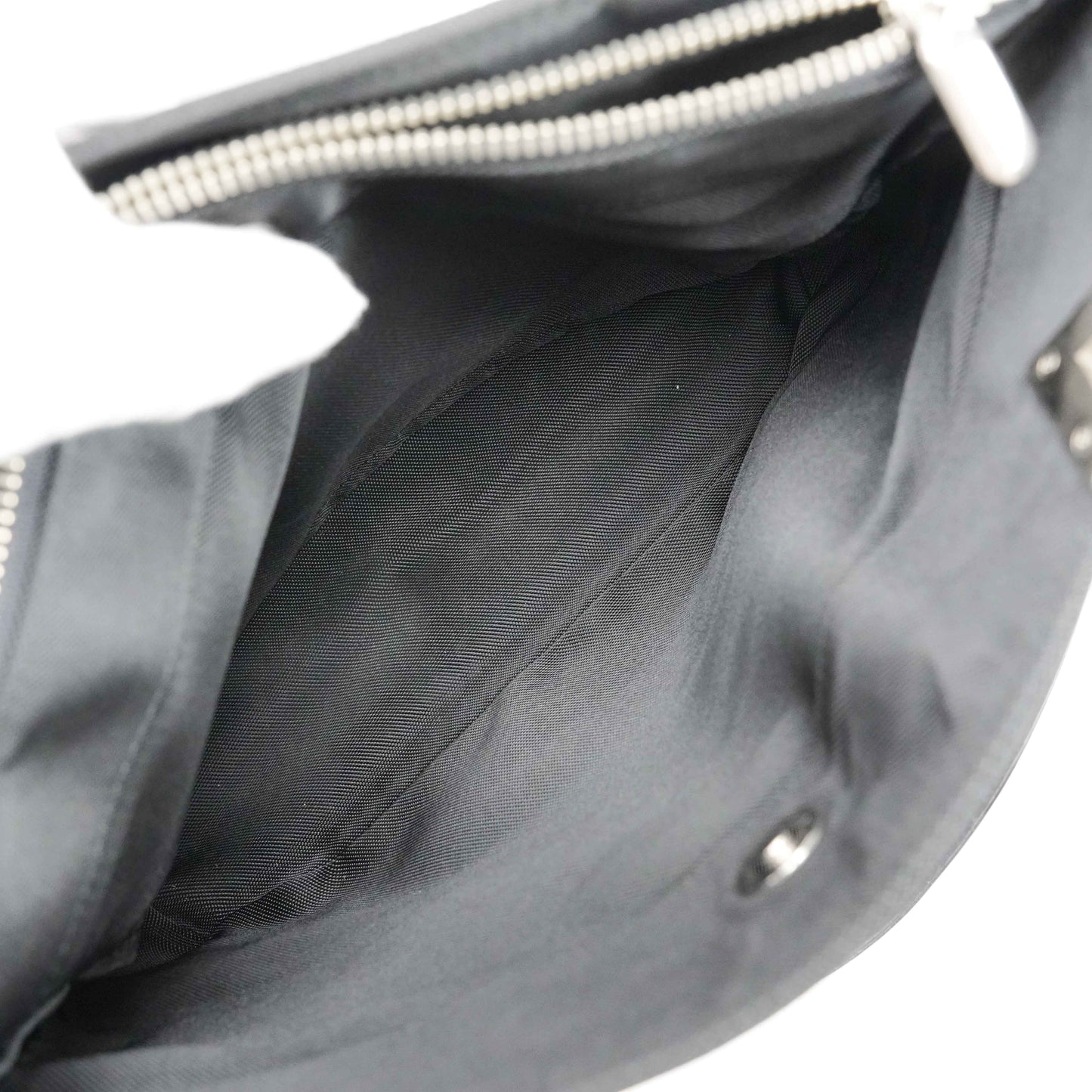 Valentino Garavani - Black Nylon & Leather Trimmed Tote Bag - Made in Italy