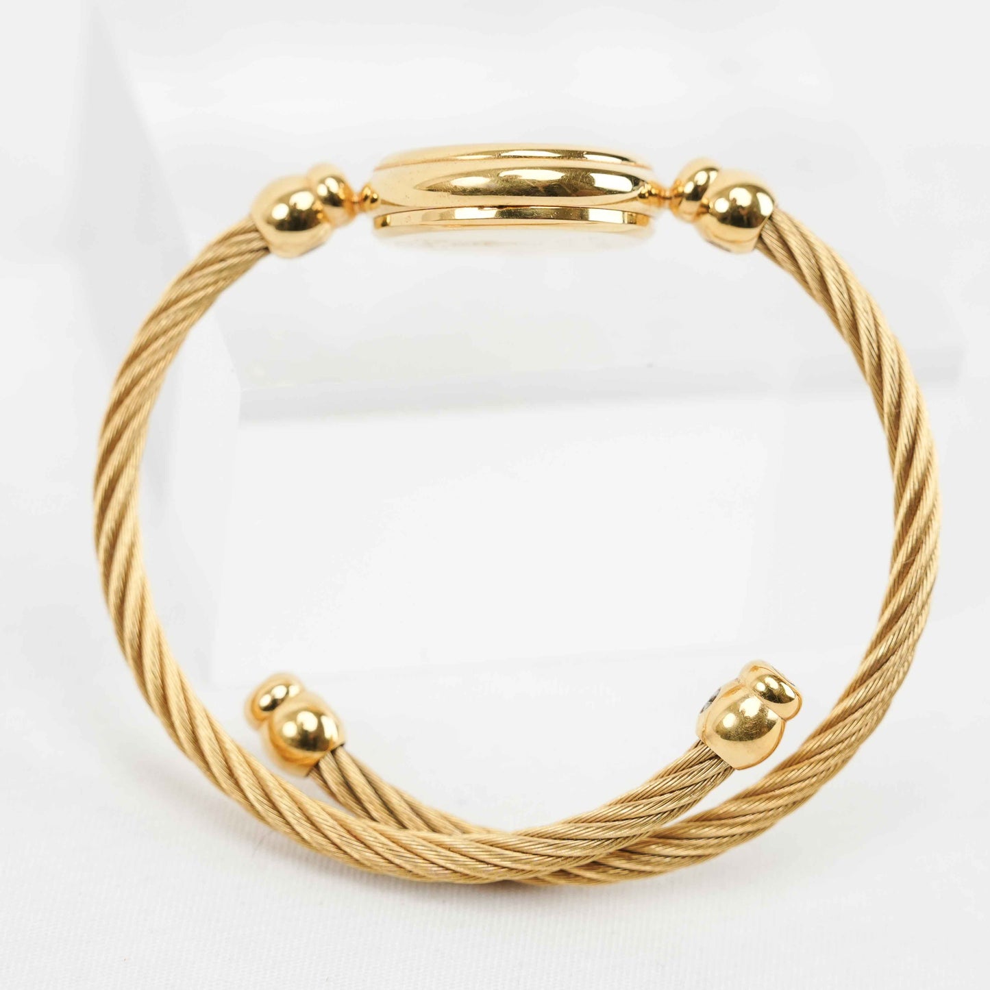 Gucci Vintage Cable Bangle Watch – Swiss Quartz – 1980s/1990s