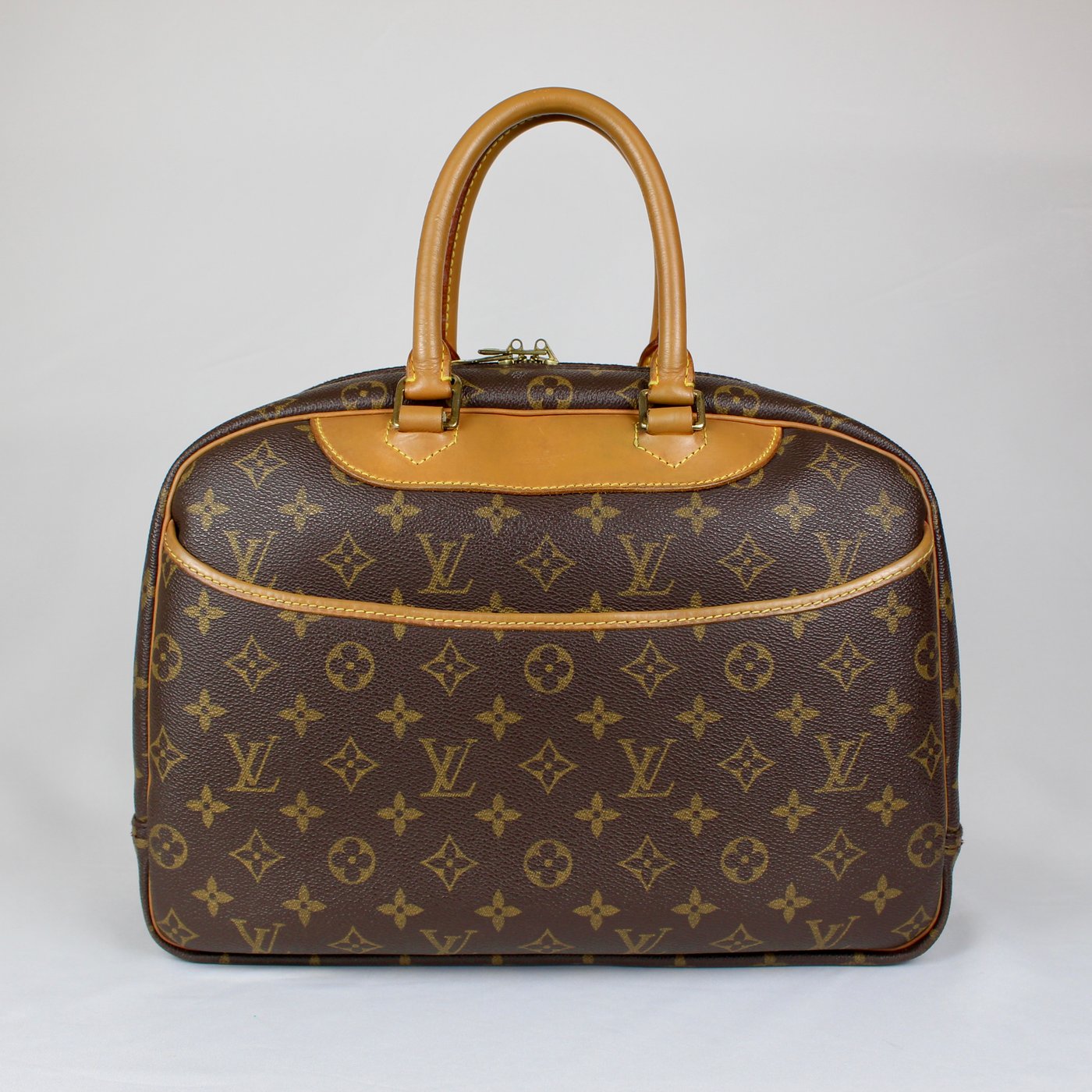 Louis Vuitton Monogram Canvas Deauville Travel Hand Bag