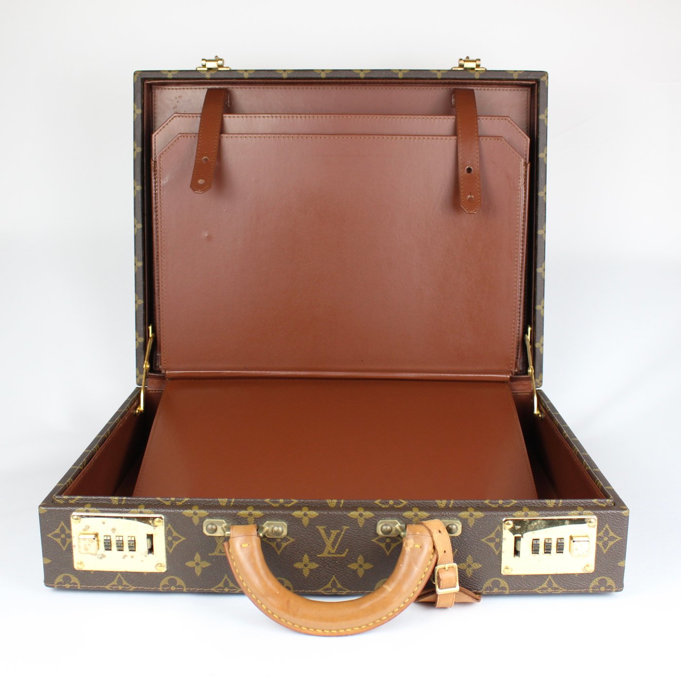 Louis Vuitton Monogram Canvas President Classeur Briefcase