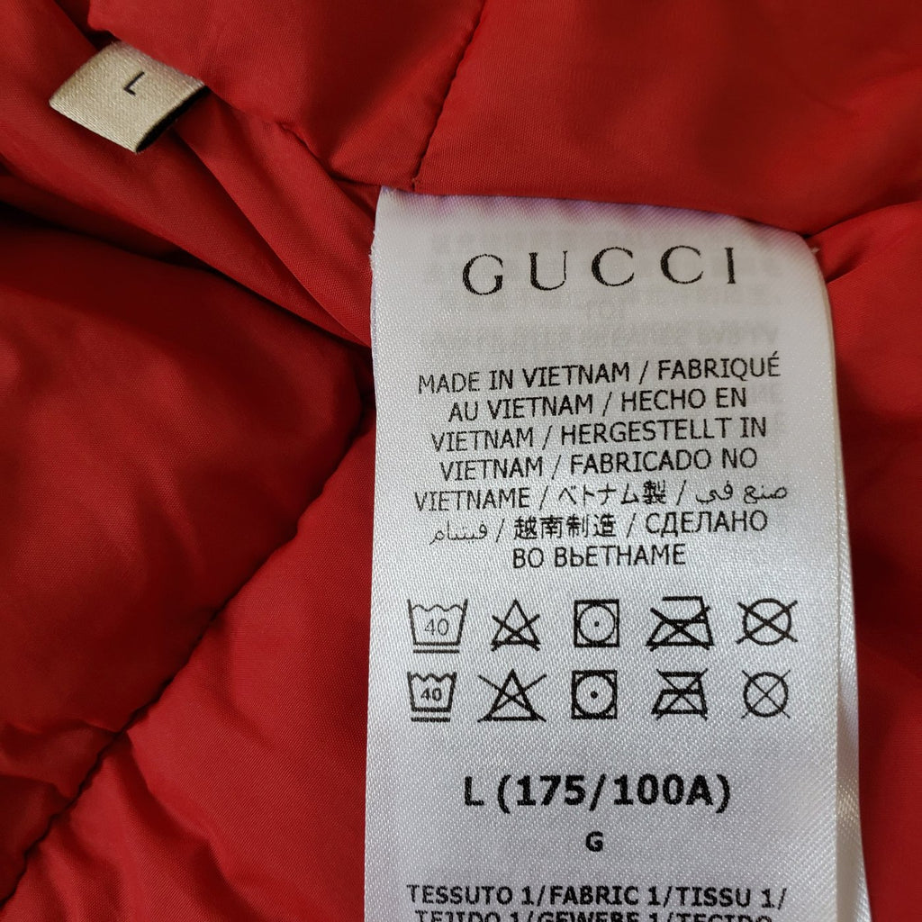 Authentic  Gucci x The North Face Down Jacket size L