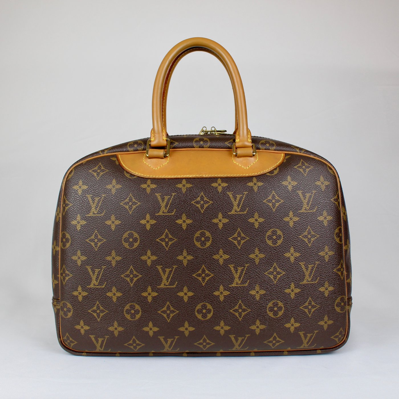Louis Vuitton Monogram Canvas Deauville Travel Hand Bag