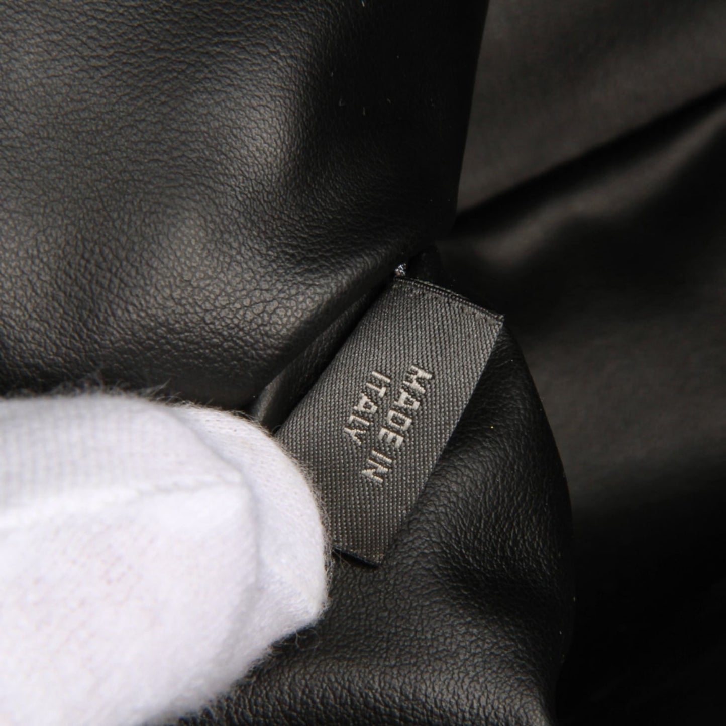 Bally white quilted leather handbag