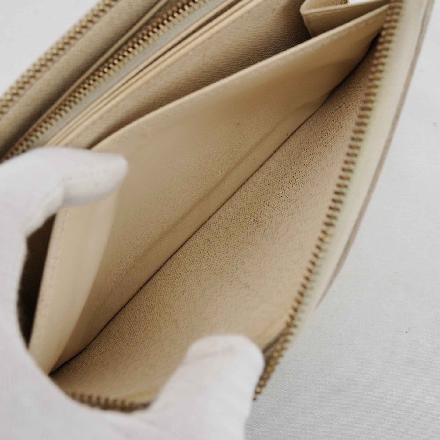 Louis Vuitton Zippy Wallet Damier Azur Canvas – Made in France