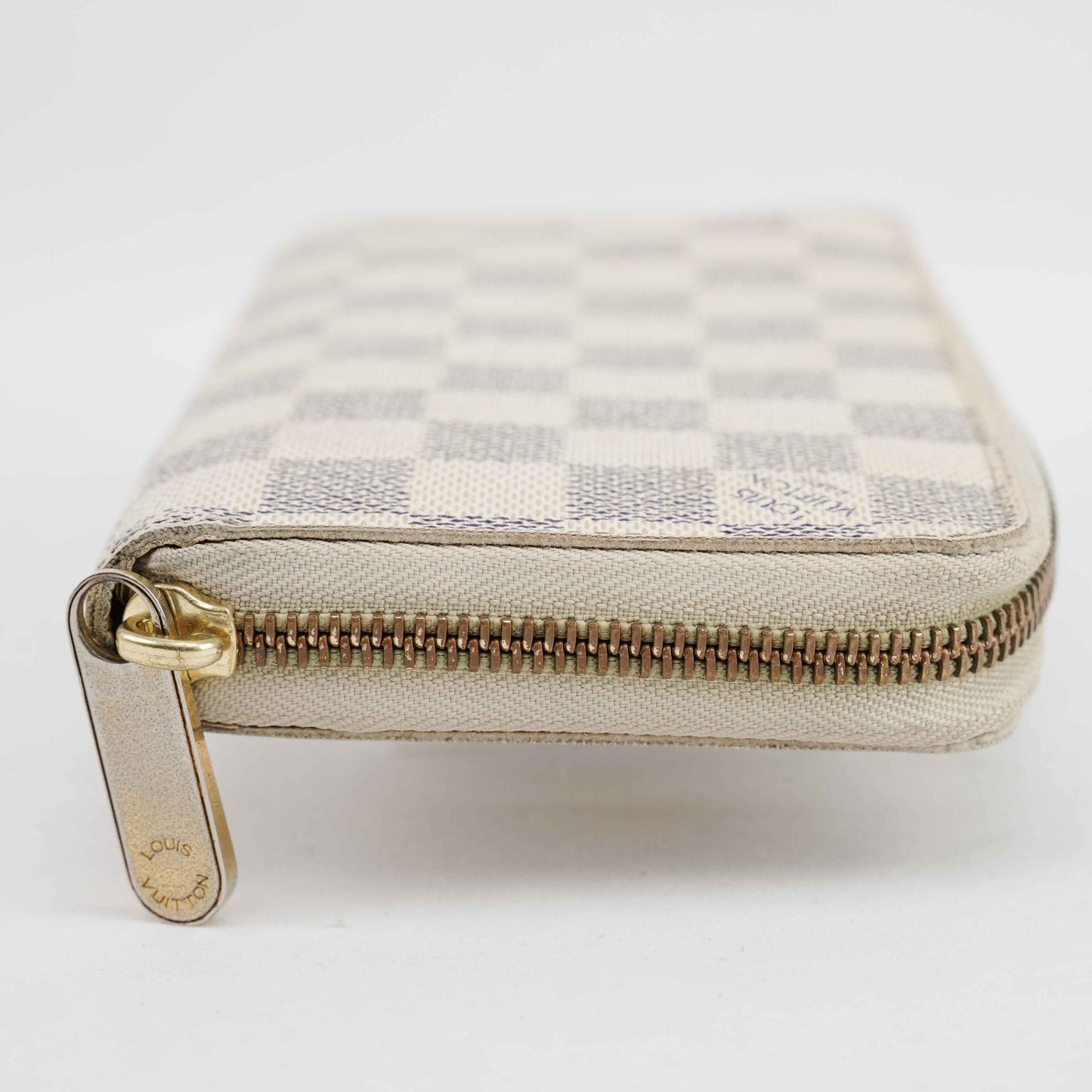 Louis Vuitton Zippy Wallet Damier Azur Canvas – Made in France