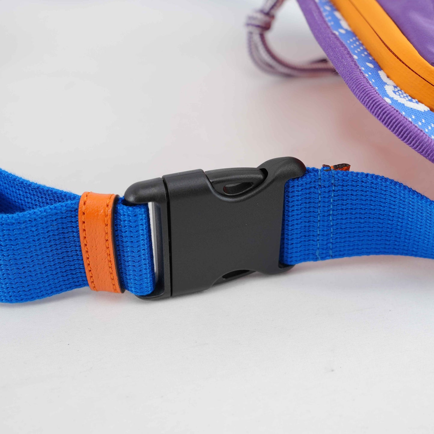 Gucci GG Multicolor Geometric Rubber Belt Bag – Purple/Orange/Blue