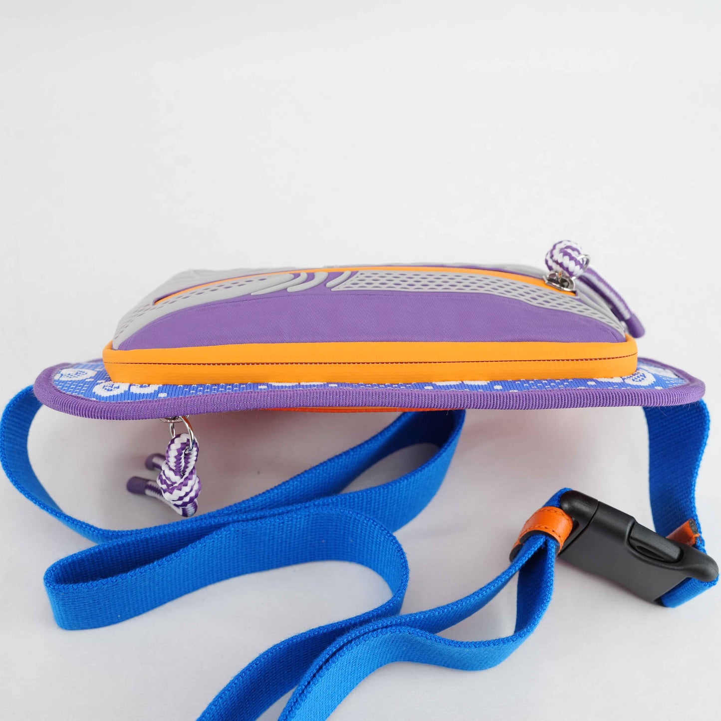 Gucci GG Multicolor Geometric Rubber Belt Bag – Purple/Orange/Blue