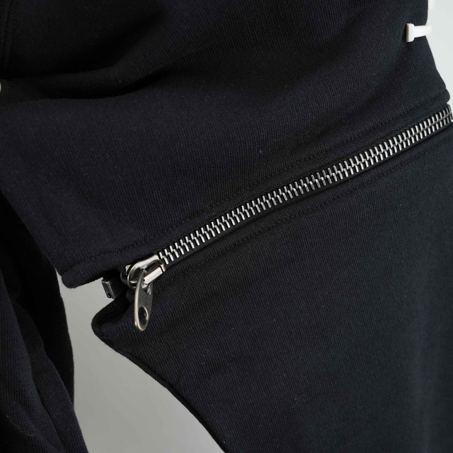 Gucci removable-sleeve Gucci Sunset-print hoodie