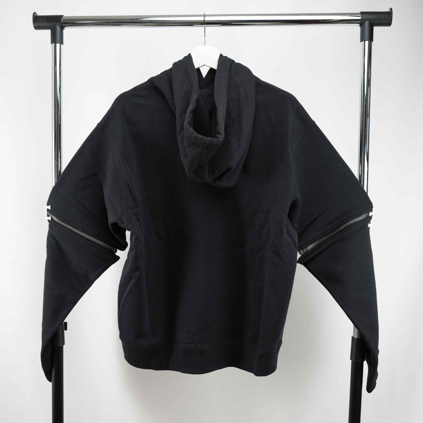 Gucci removable-sleeve Gucci Sunset-print hoodie