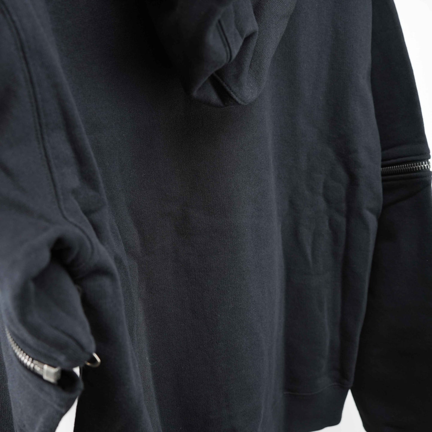 Gucci removable-sleeve Gucci Sunset-print hoodie