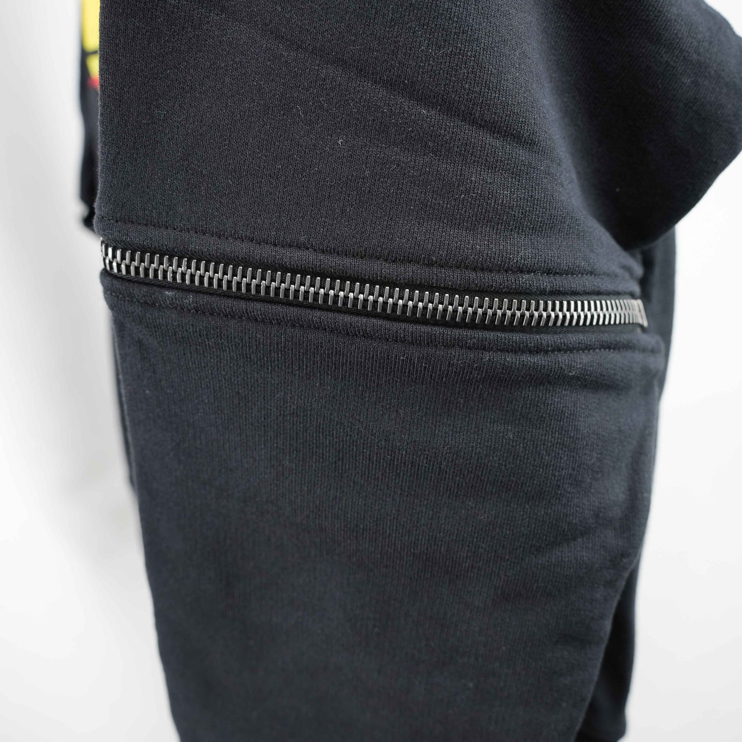 Gucci removable-sleeve Gucci Sunset-print hoodie