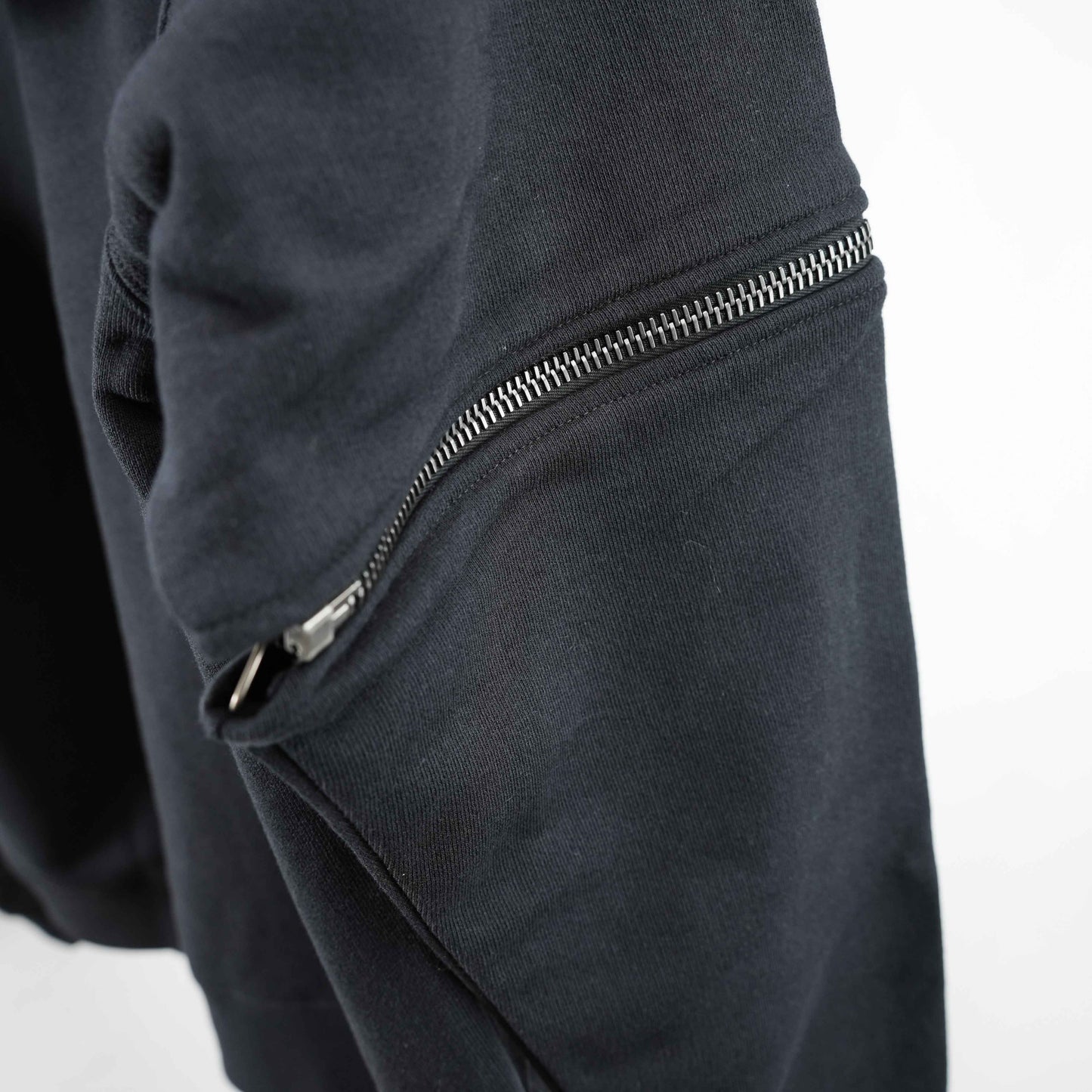 Gucci removable-sleeve Gucci Sunset-print hoodie