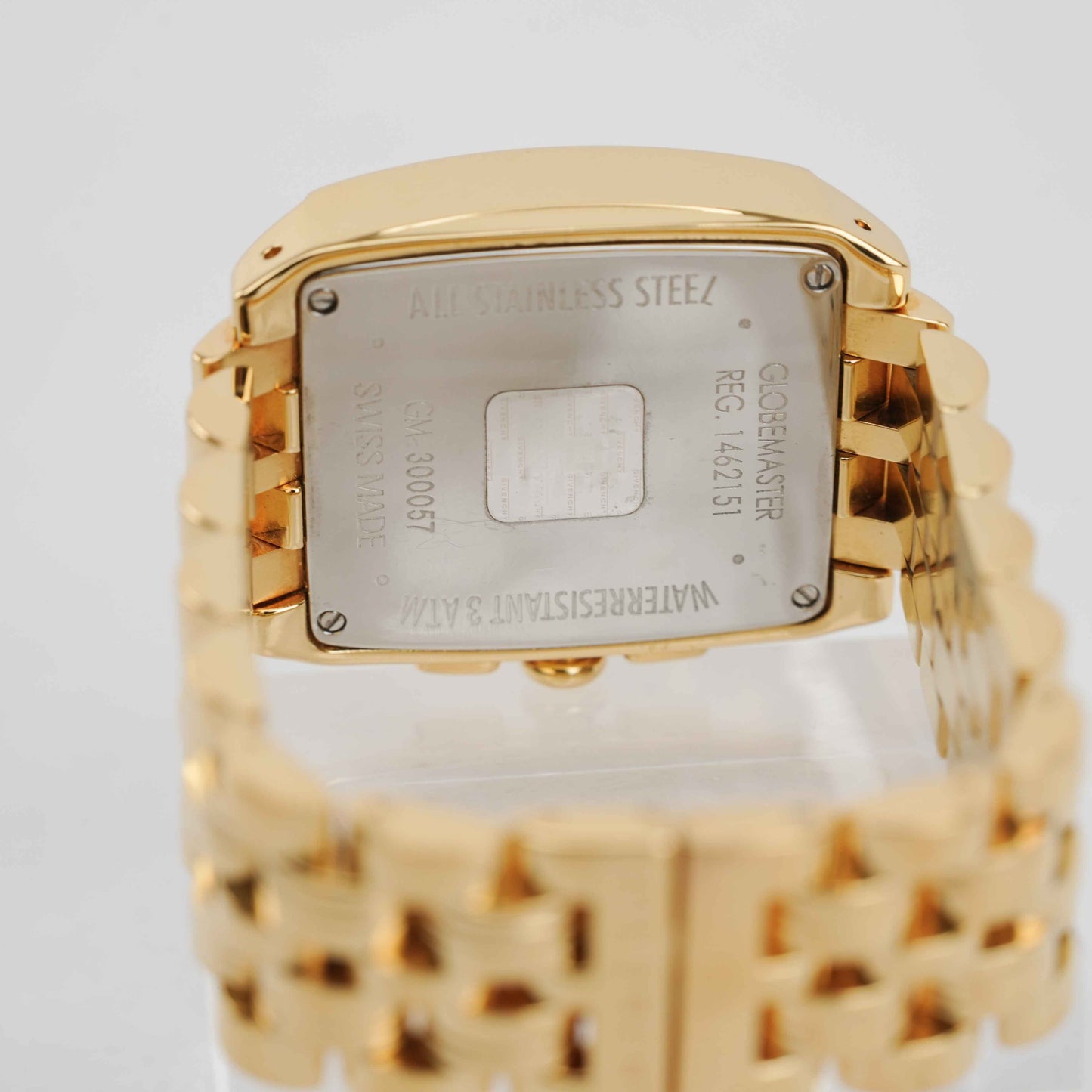 Givenchy Gold-Tone Chronograph Wristwatch – Swiss Made