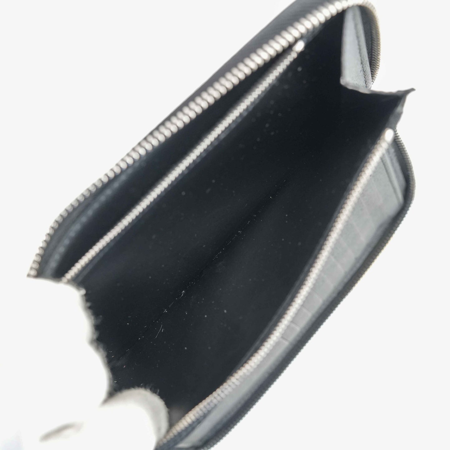 Authentic Louis Vuitton - Zippy Long Wallet in Graphite Grey Taiga Leather