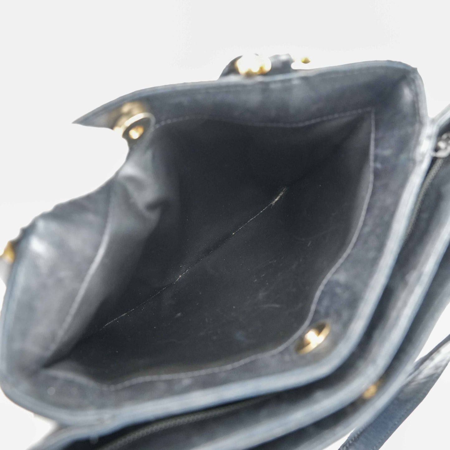 Authentic Bally Quilted Leather Tote Bag with Tassel