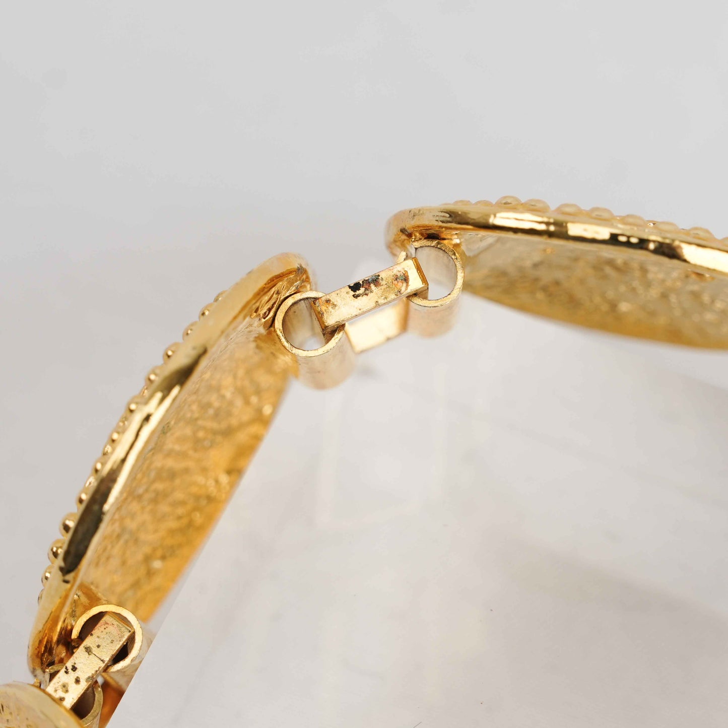 Gianni Versace Vintage Medusa Gold-Tone Bracelet