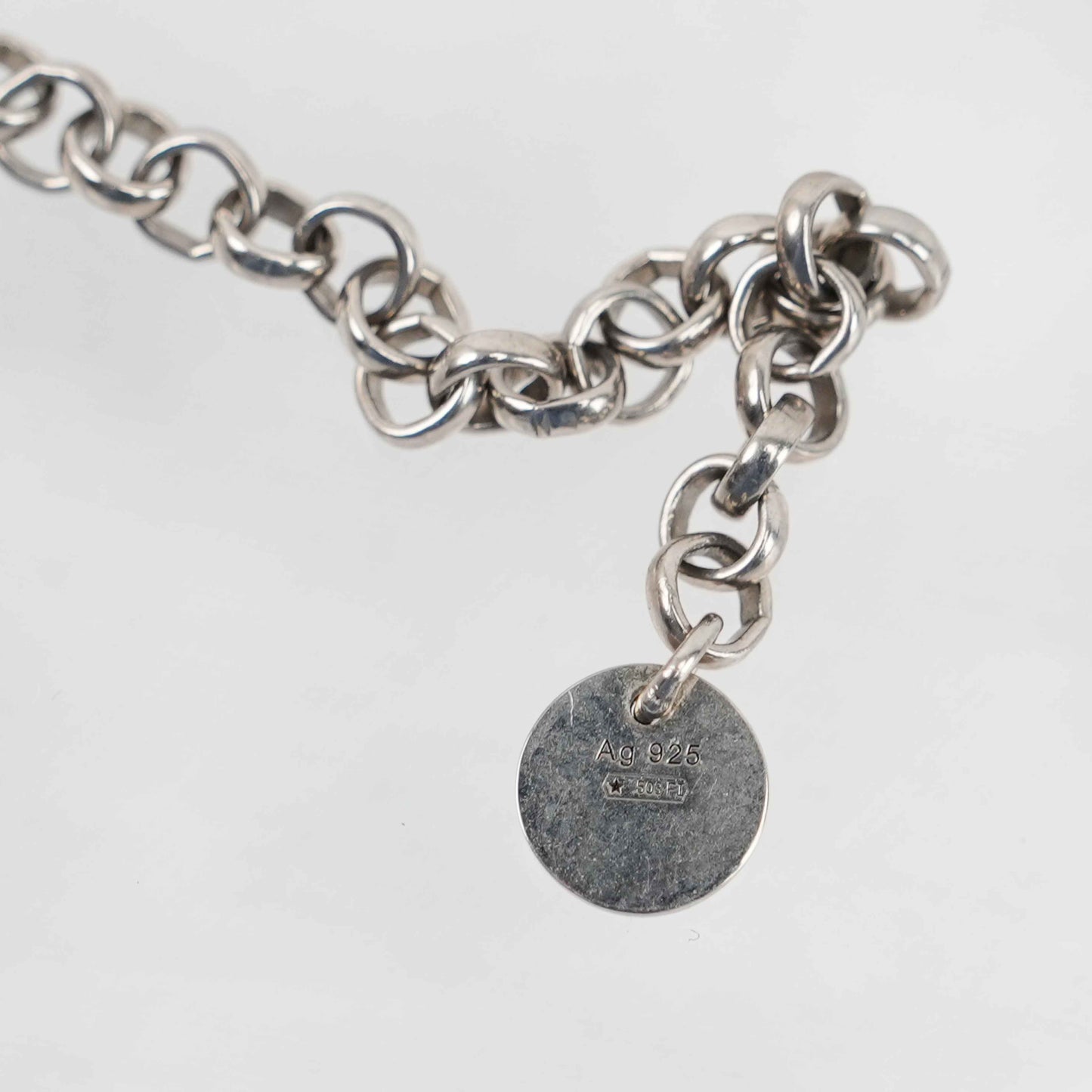 Gucci - "Blind for Love" Heart Pendant Necklace - Sterling Silver