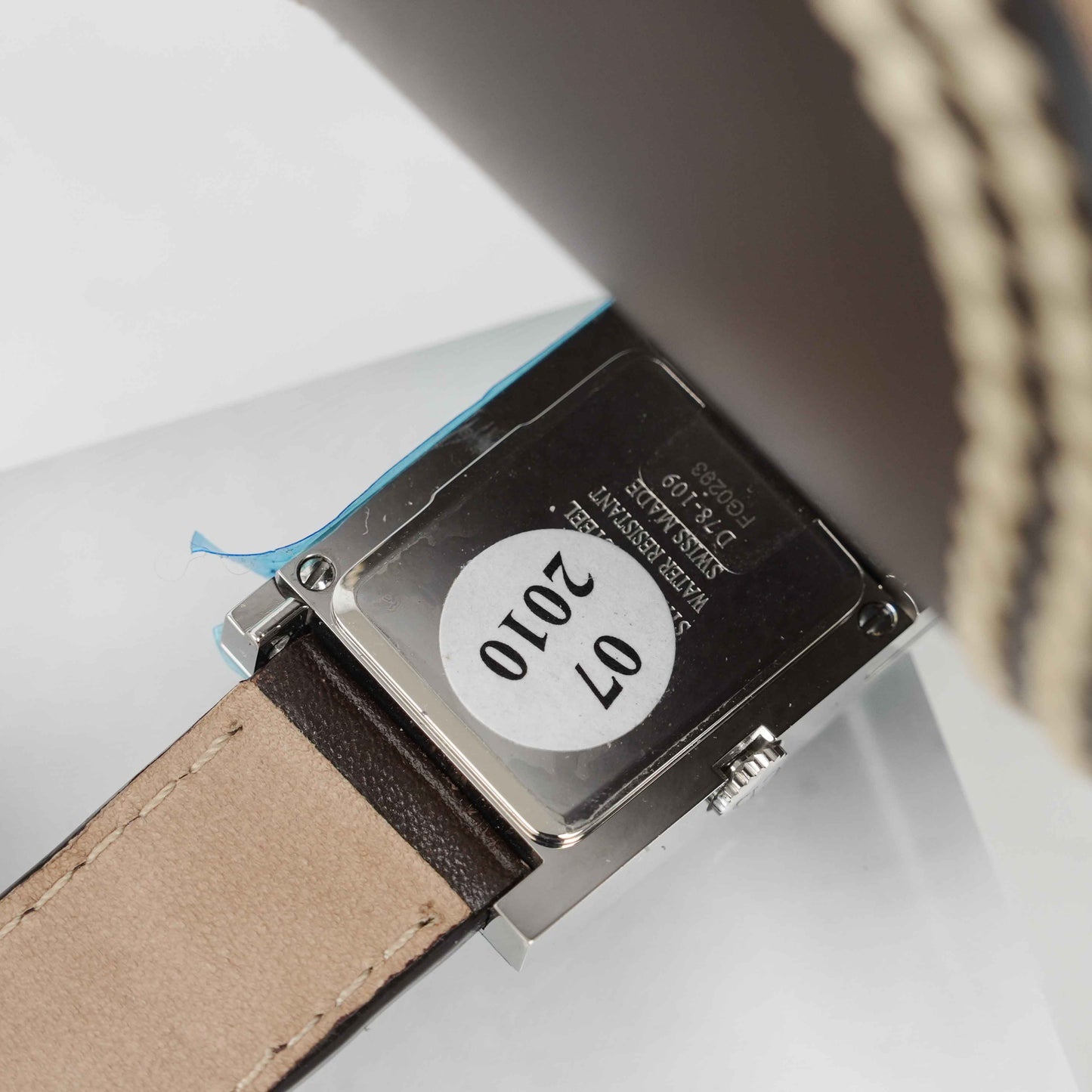 Authentic Christian Dior – Women’s Wristwatch – Leather Cuff Style