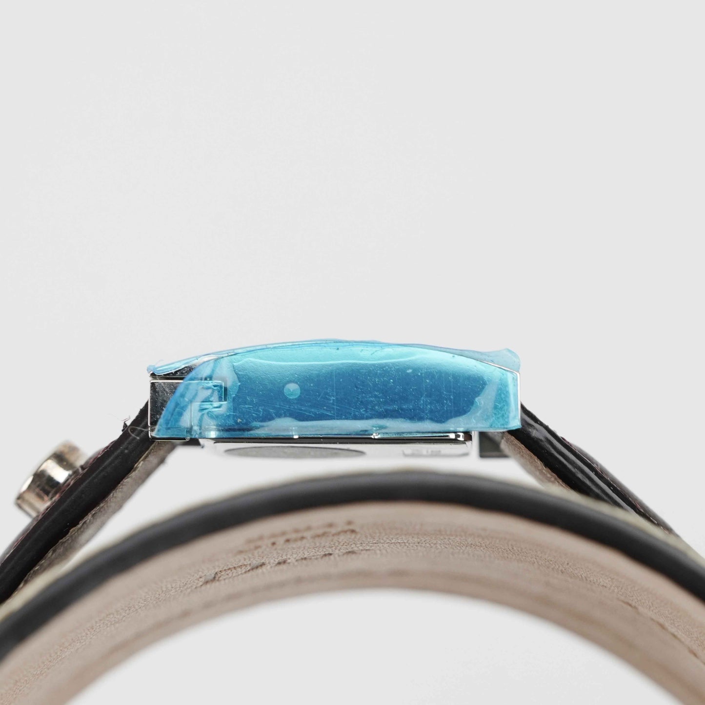 Authentic Christian Dior – Women’s Wristwatch – Leather Cuff Style