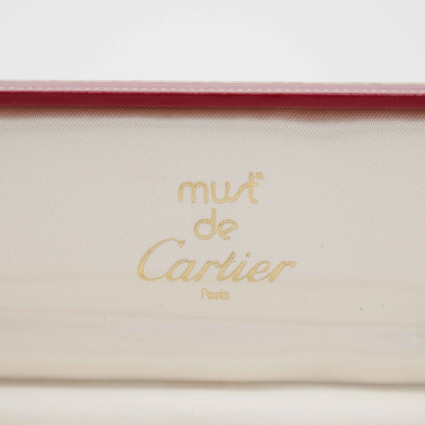 Cartier Must de Cartier Ballpoint Pen – Silver & Gold-Tone – Late 1980s to Early 1990s – With Original Case