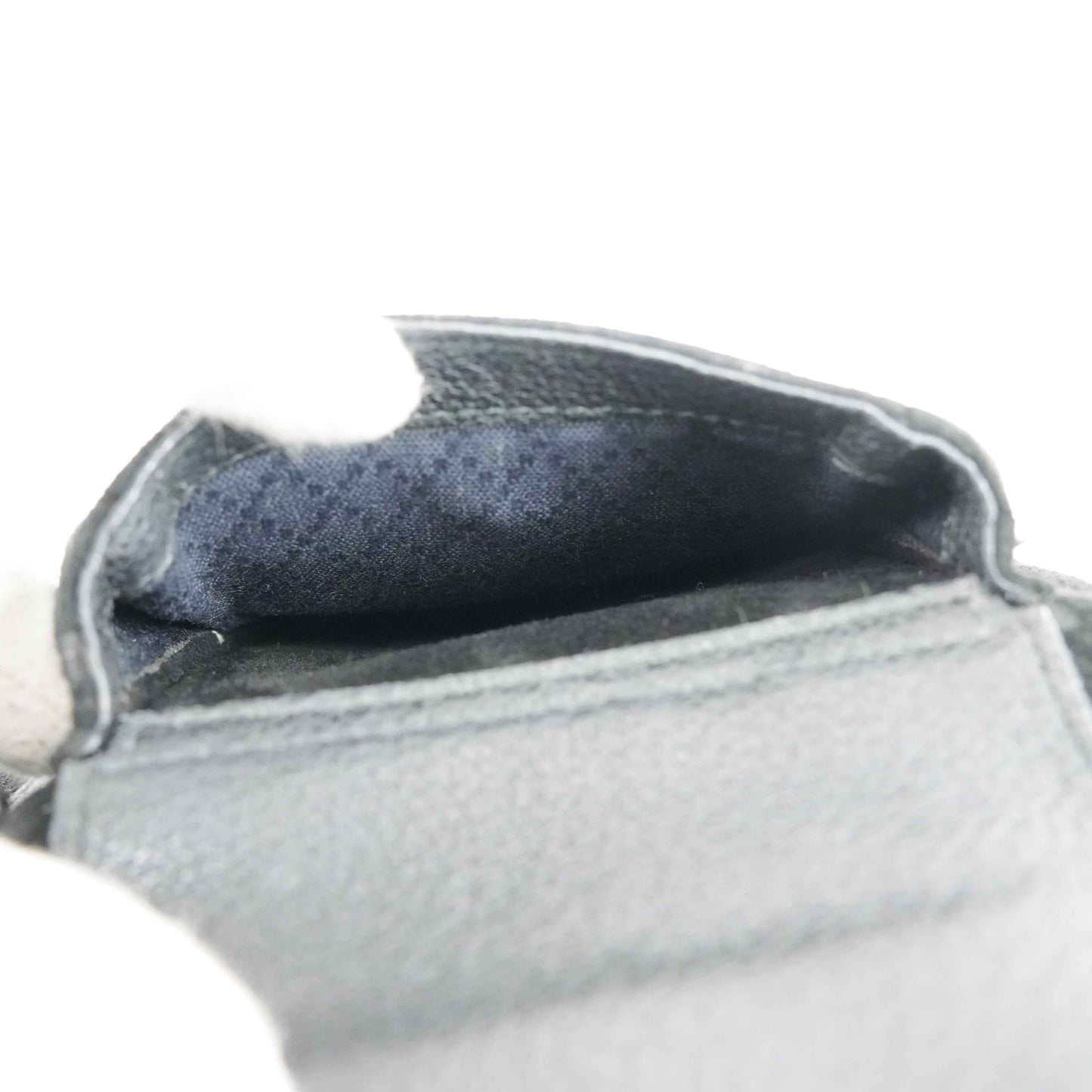 Gucci Vintage Bamboo/Leather & Suede Backpack in Black