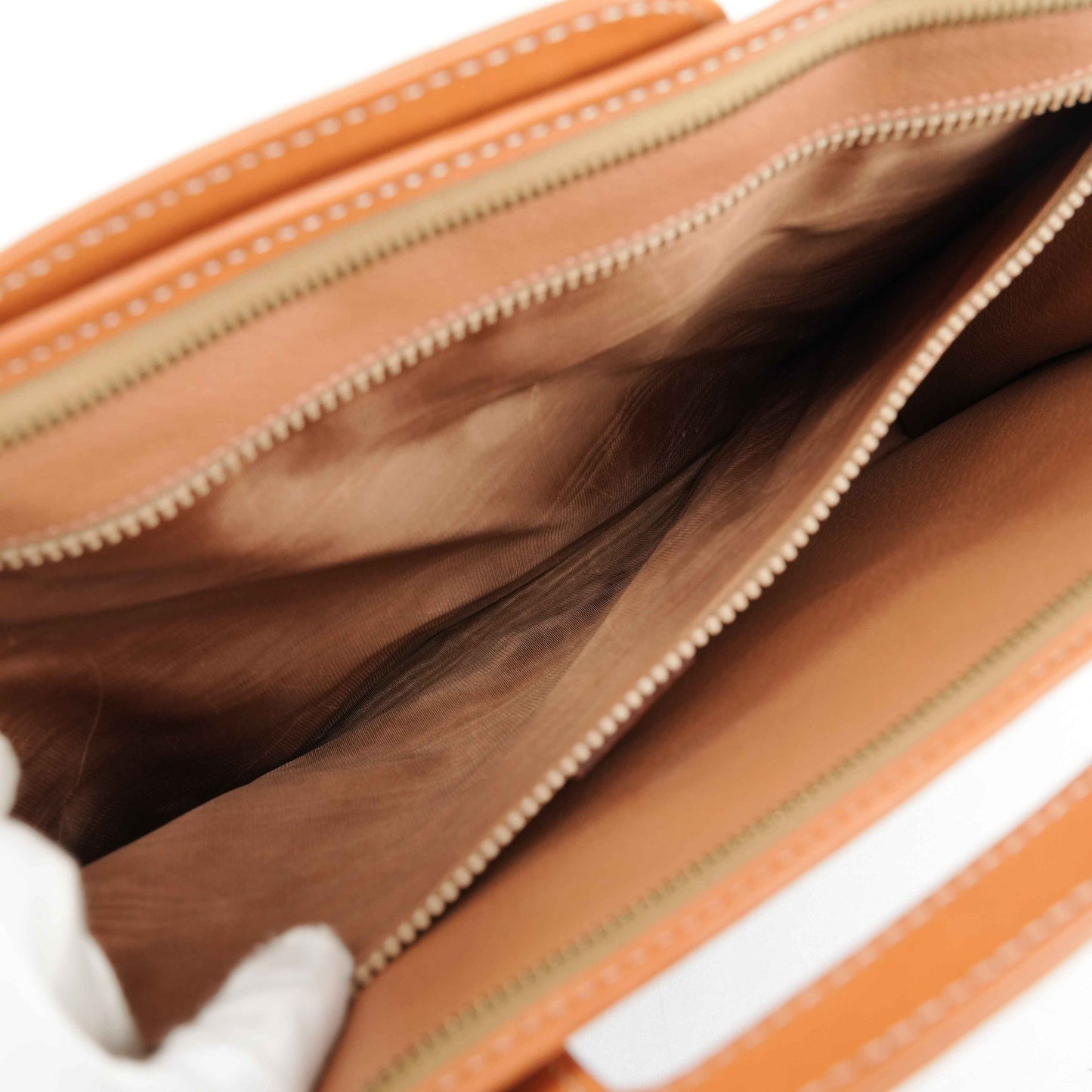 Céline Macadam Coated Canvas Briefcase in Brown and Tan Leather