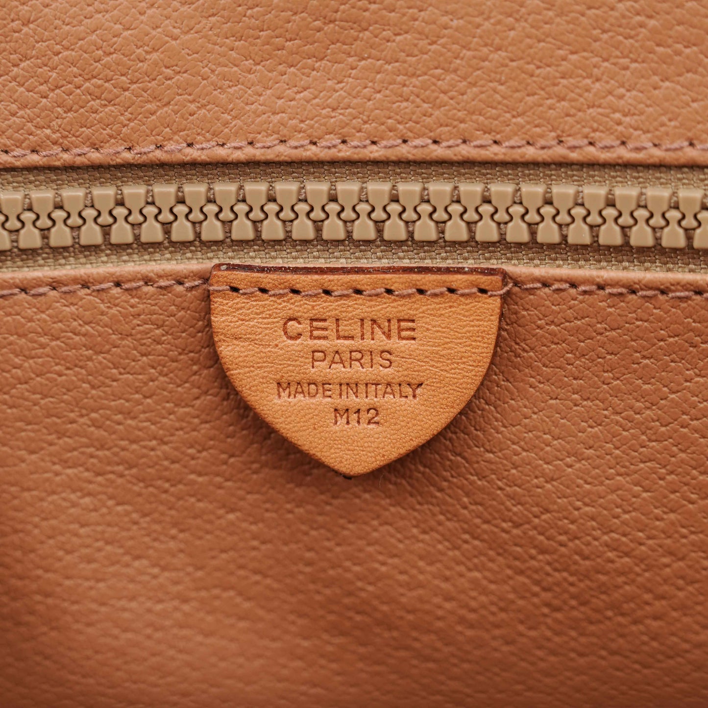 Céline Macadam Coated Canvas Briefcase in Brown and Tan Leather