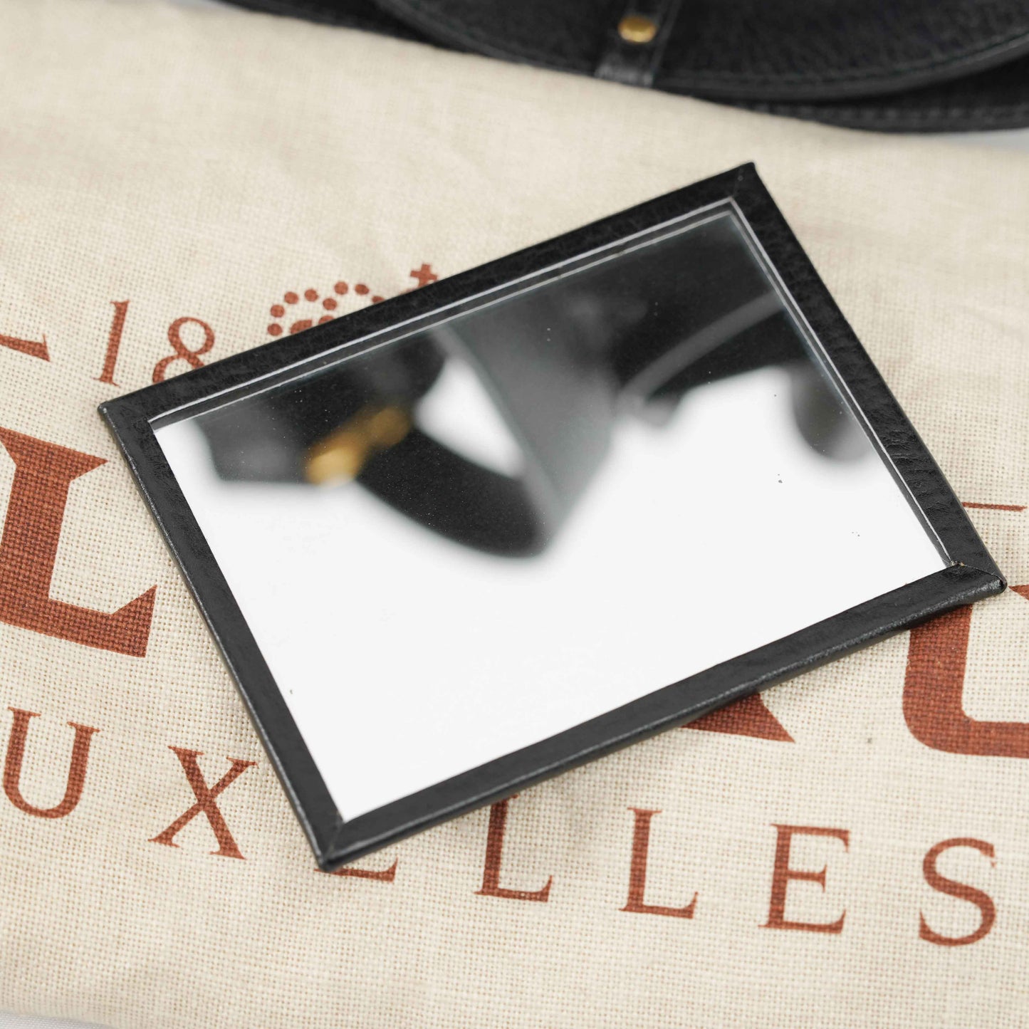 Delvaux Le Sac Seau Drawstring Bucket Bag in Black Taurillon Leather