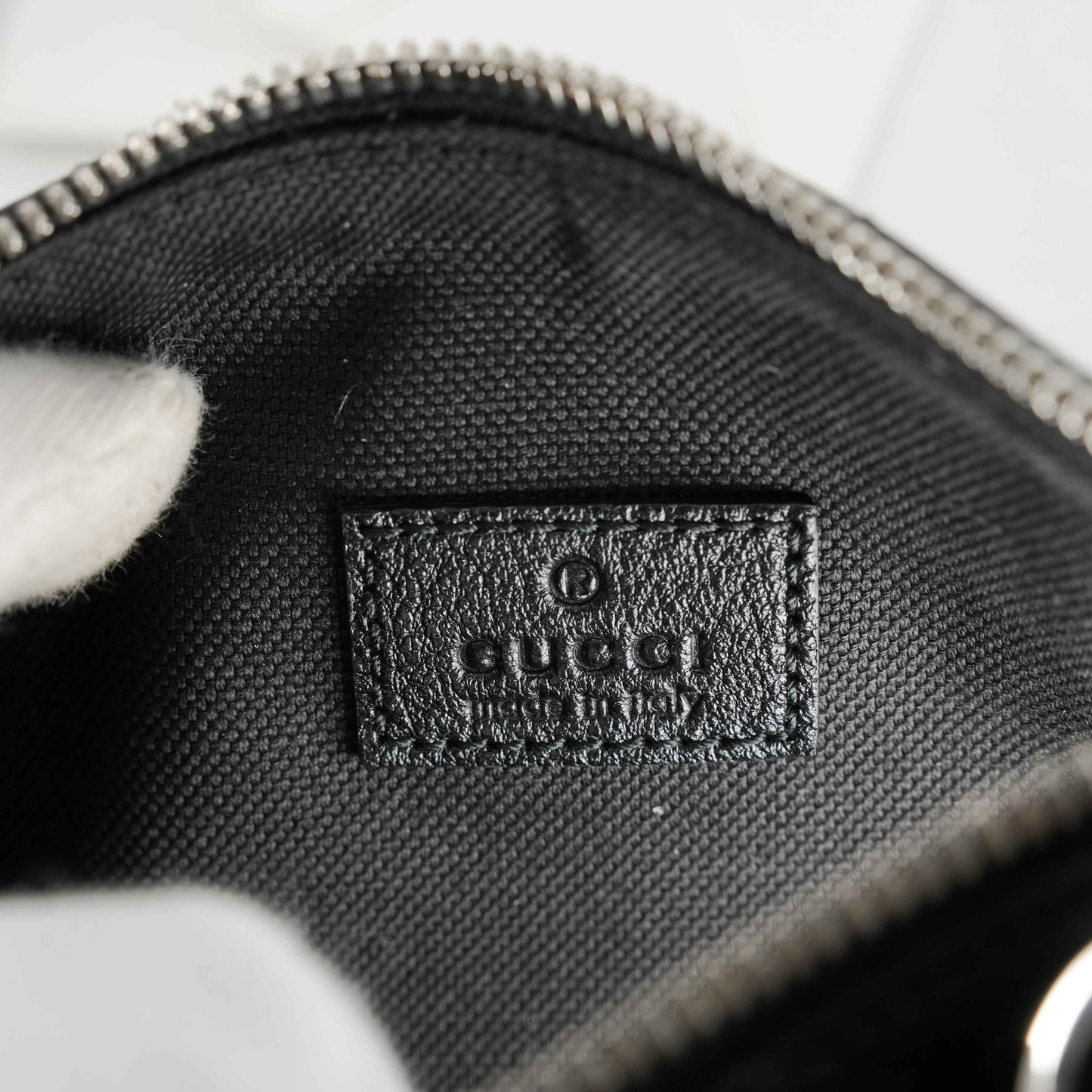 Gucci Blondie Mini Barrel Bag in Black Leather