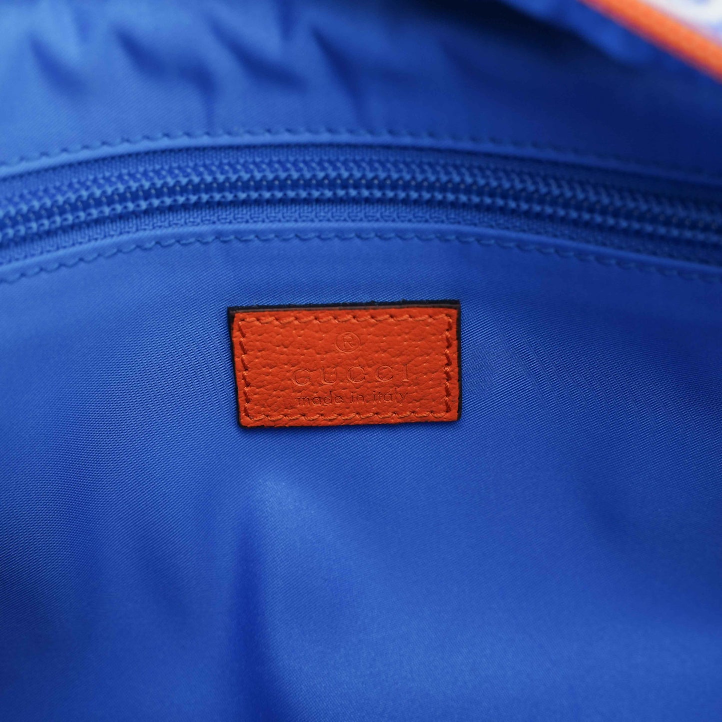 Gucci GG Multicolor Outdoor Technical Canvas Backpack/Body bag – Blue/Purple/Orange