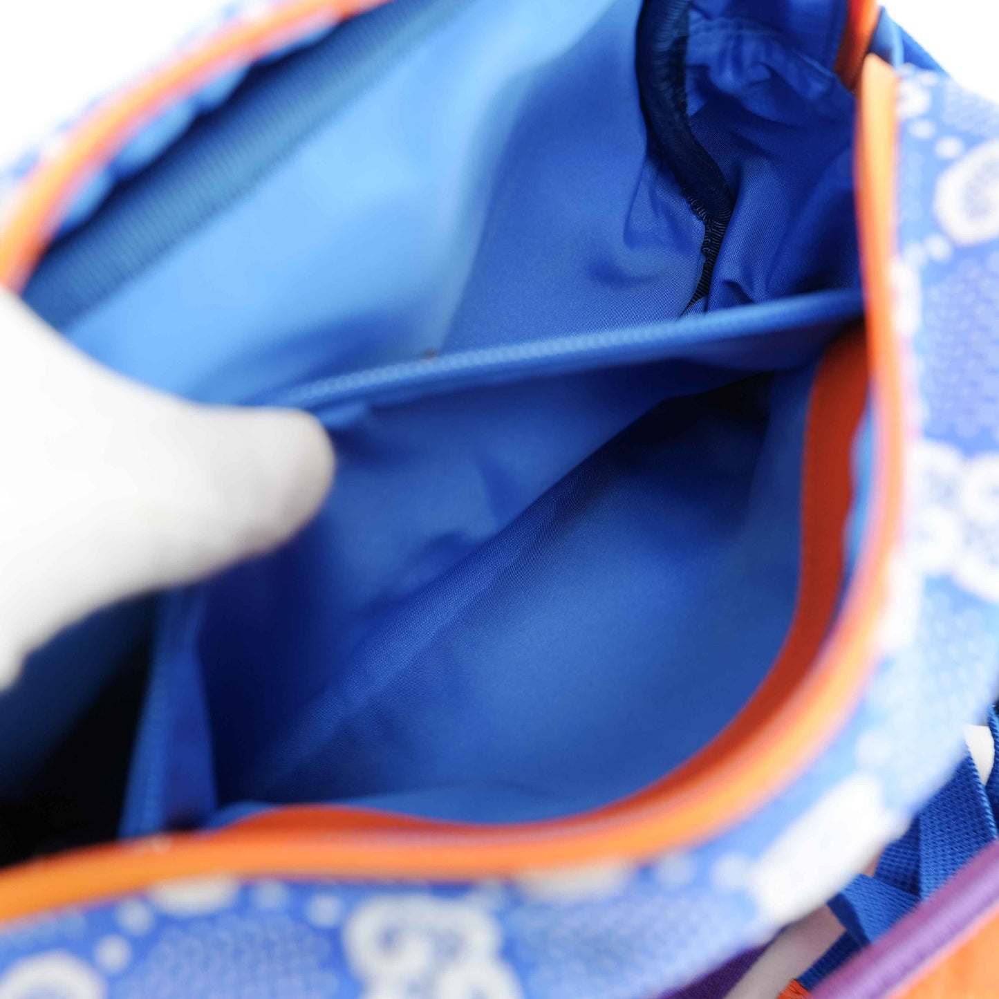 Gucci GG Multicolor Outdoor Technical Canvas Backpack/Body bag – Blue/Purple/Orange