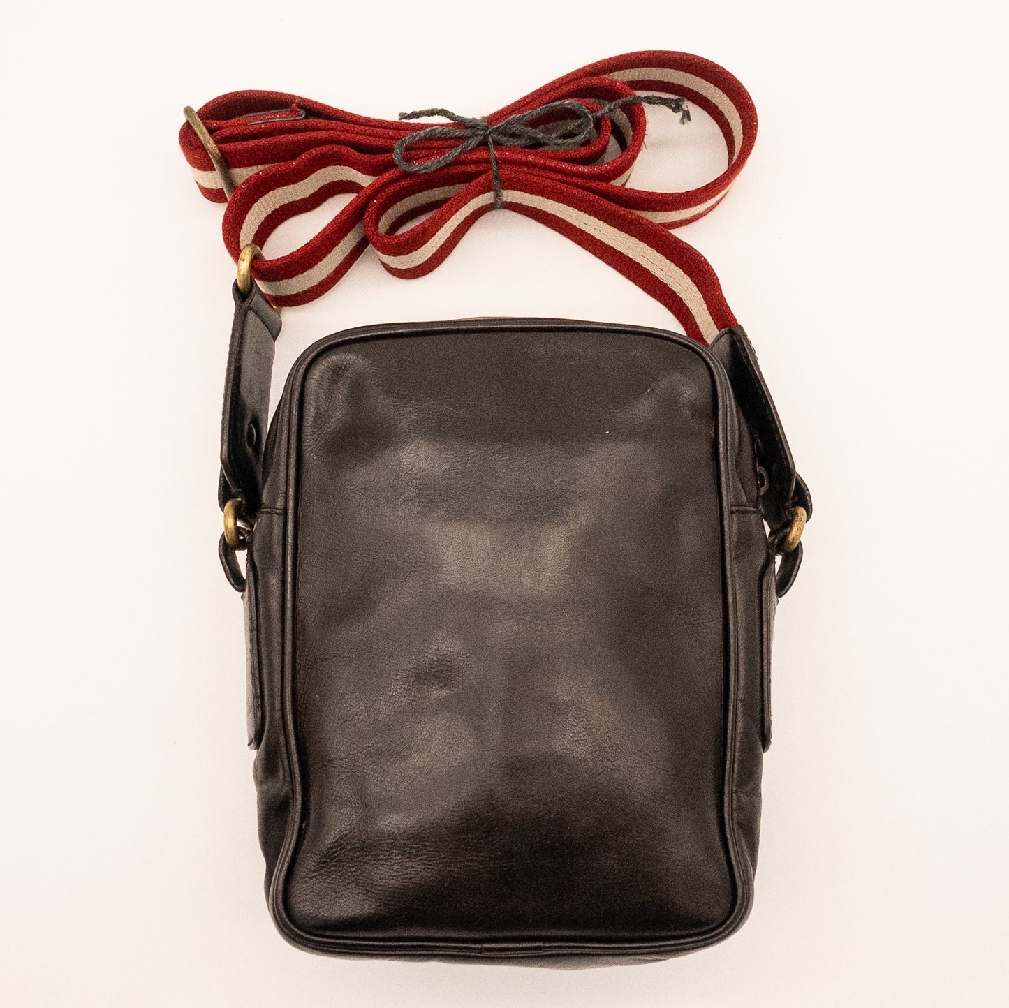 Bally Dark Brown Leather Crossbody Bag