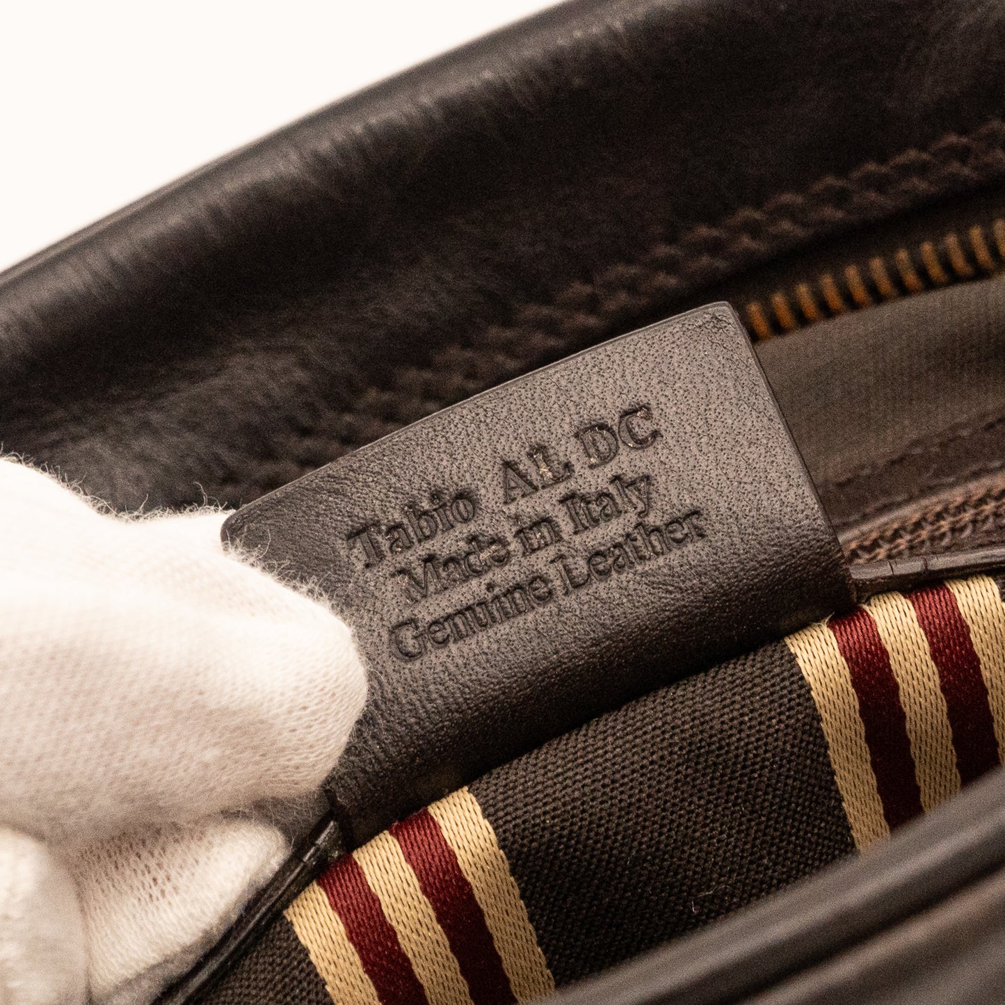 Bally Dark Brown Leather Crossbody Bag