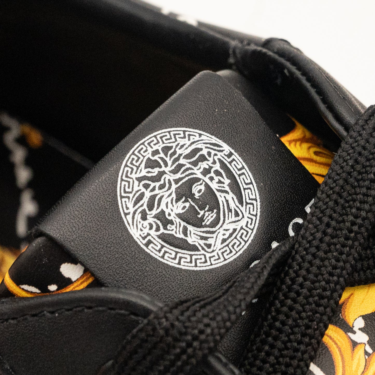 Gianni Versace Baroque Medusa Low-Top Sneakers