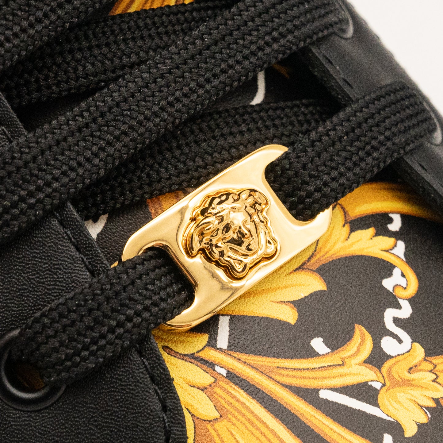 Gianni Versace Baroque Medusa Low-Top Sneakers