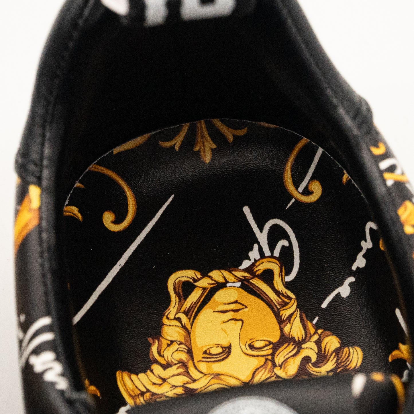Gianni Versace Baroque Medusa Low-Top Sneakers