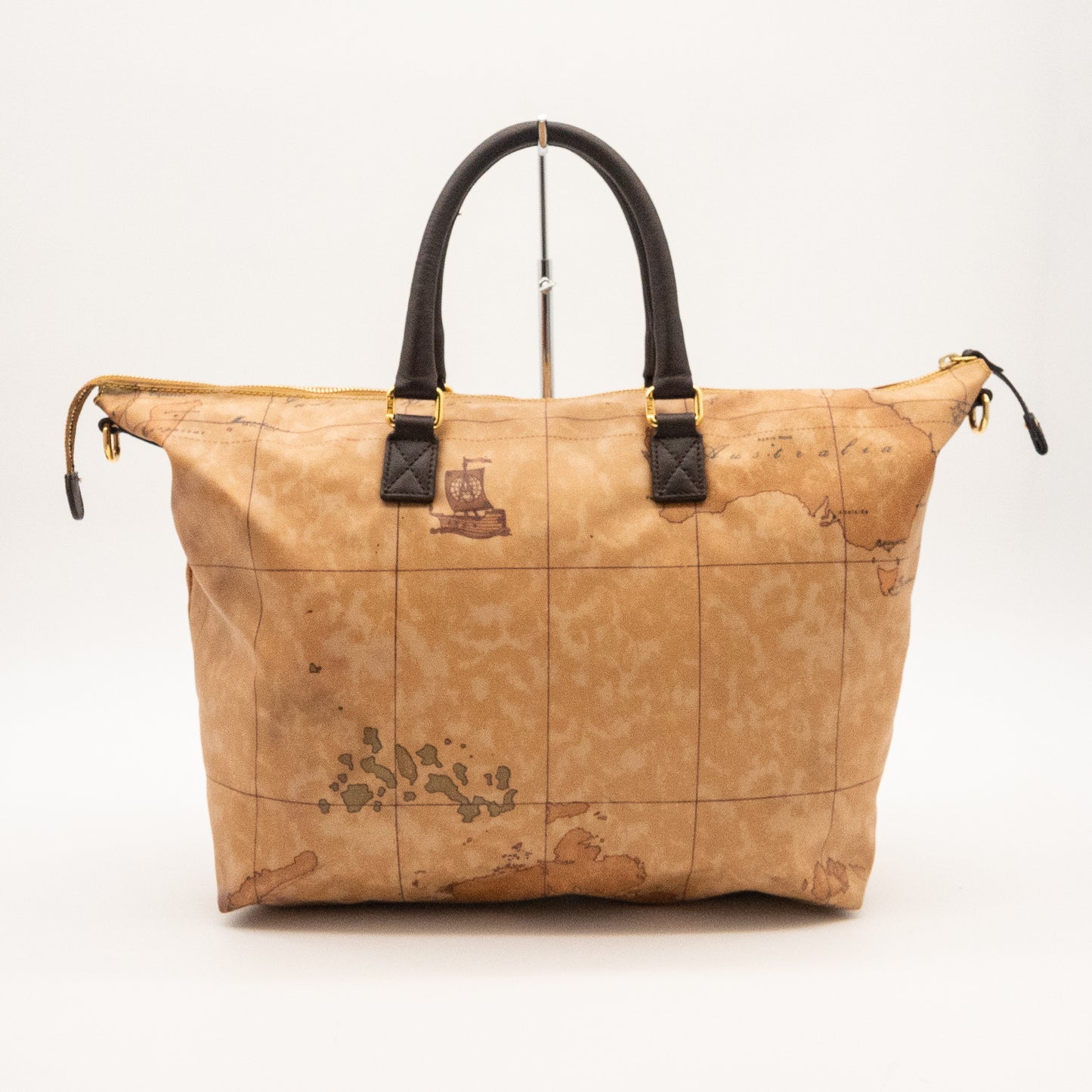 Alviero Martini 1A Classe Map Print PVC Tote Bag